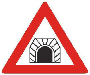 Dopravní značka A 21 – Tunel