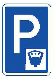 Dopravní značka IP 13c – Parkoviště s parkovacím automatem