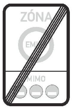 Dopravní značka IZ 7b – Konec nízkoemisní zóny