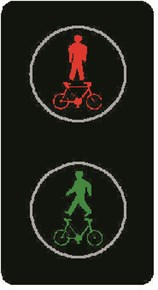 Dopravní značka S 11 – Signál pro chodce a cyklisty