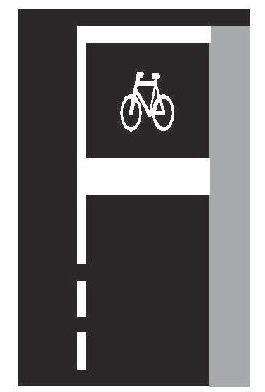 Dopravní značka V 19 – Prostor pro cyklisty